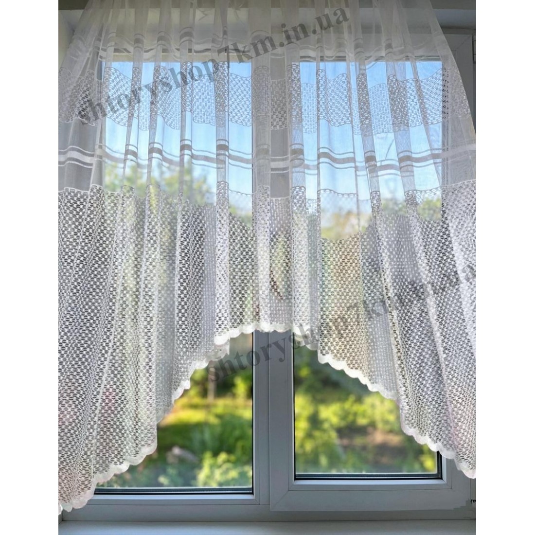 Жаккардовые тюли кухонные (190*300 см)