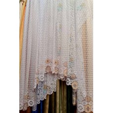 Арка 190 см жаккард 4411 (белые/цветные)