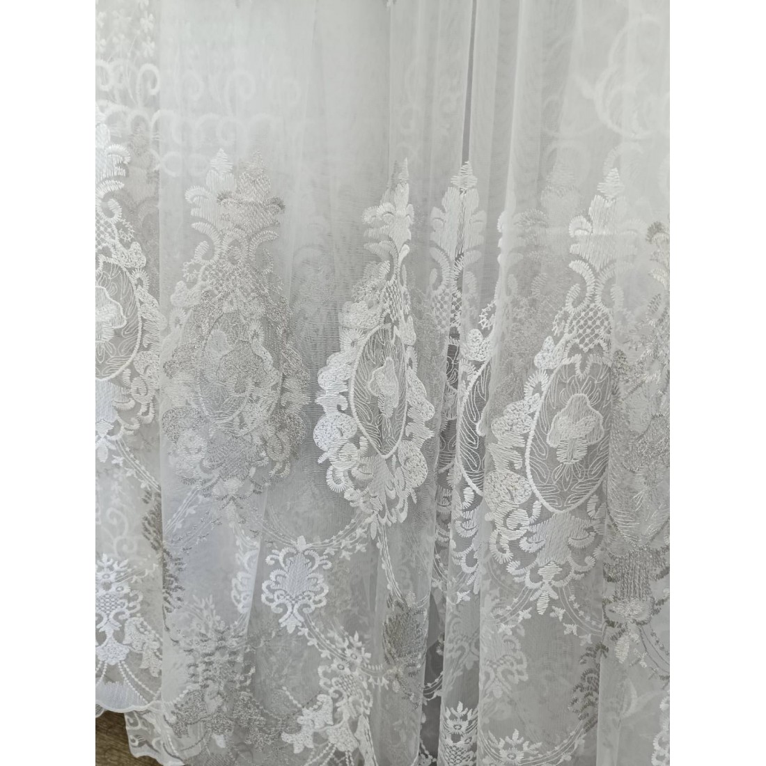 Тюль махра на фатине